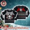 Beavis and Butthead Do Christmas Funny Santa And Reindeer Ugly Christmas Sweater
