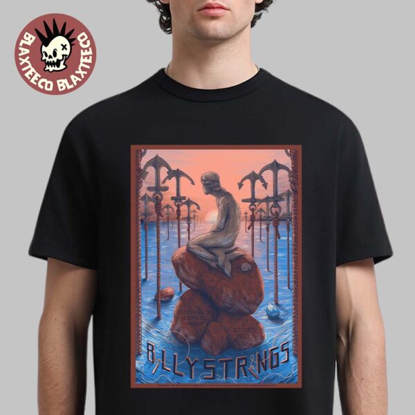 Billy Strings Copenhagen Denmark 2025 Venue Poster At Poolen On 5 October 2025 Classic T-Shirt