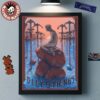 Queens Of The Stone Age Toronto Ontario Canada 2025 Venue Poster Live In The Catacombs On October 5 2025 Home Decor Poster Canvas