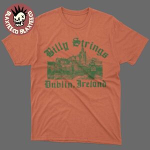Billy Strings Dublin Ireland 2025 Exclusive Tee On October 12 2025 Fall Europe Tour T-Shirt
