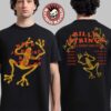 Billy Strings Fall Europe Tour 2025 Official Poster With Schedule Dates Two Sided T-Shirt