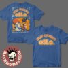 Billy Strings Fall Europe Tour 2025 Official Poster With Schedule Dates Two Sided T-Shirt