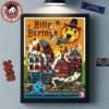 Queens Of The Stone Age Philadelphia PA 2025 Venue Poster At The Met On October 7 2025 Home Decor Poster Canvas