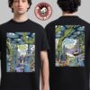 Billy Strings Utrecht Netherlands 2025 Night 1 And 2 Combined Poster At Tivolivredenburg On October 7 And 8 2025 Two Sided T-Shirt