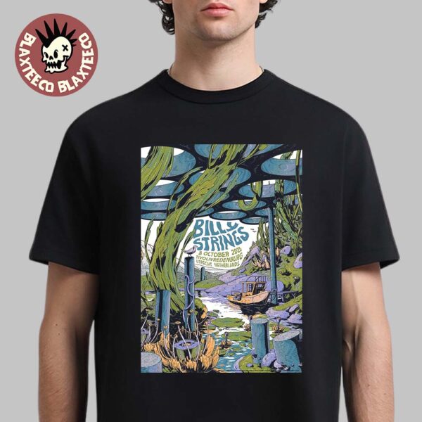 Billy Strings Utrecht Netherlands 2025 Night 2 Poster At Tivolivredenburg On October 8 2025 Essentials T-Shirt