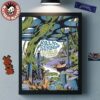 Billy Strings Utrecht Netherlands 2025 Night 1 And 2 Combined Poster At Tivolivredenburg On October 7 And 8 2025 Landscape Poster Canvas