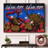 Guns N Roses San Salvador El Salvador 2025 Event Poster At Estadio Jorge El Magico Gozalez On October 4 2025 Home Decor Poster Canvas