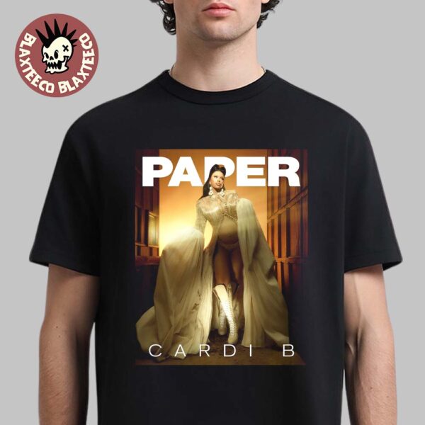 Cardi B Graces The Cover Of Paper Magazine Unisex T-Shirt