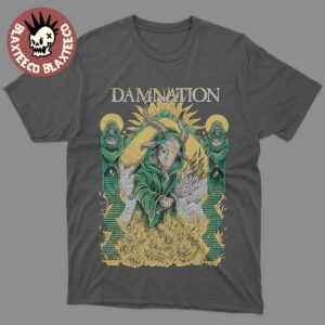 Damnation Festival 2025 Gig Poster In Manchester UK At BEC Arena On November 8 2025 The Devil Goat Art Classic T-Shirt