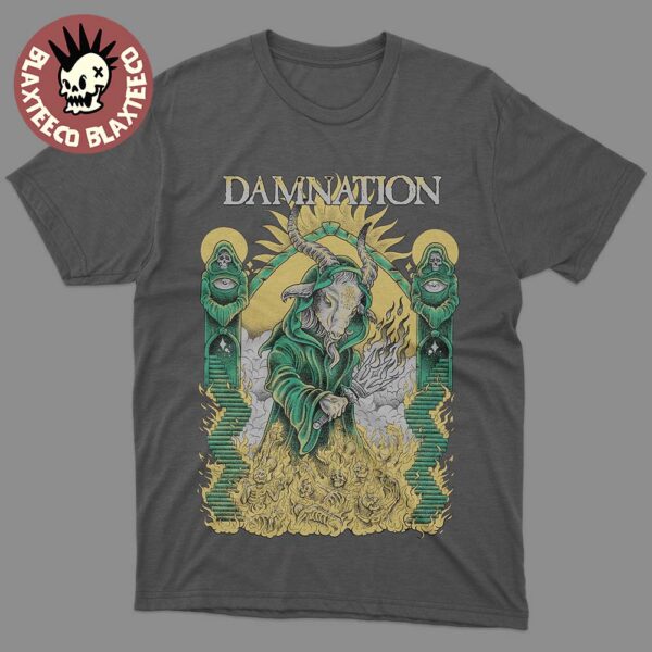 Damnation Festival 2025 Gig Poster In Manchester UK At BEC Arena On November 8 2025 The Devil Goat Art Classic T-Shirt