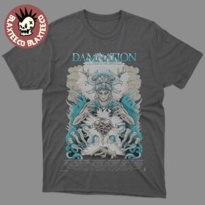 Damnation Festival 2025 The 20th Anniversary Poster In Manchester UK At BEC Arena On November 8 2025 Artwork With Full Lineup Essentials T-Shirt