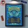 Tedeschi Trucks Band Richmond Virginia 2025 Venue Poster At Allianz Amphitheater At Riverfront On October 21 2025 Home Decor Poster Canvas