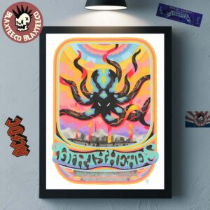 Dirty Heads Salt Lake City Utah 2025 Exclusive Poster Reggae Rise Up Presents On High 2025 On October 3 2025 Home Decor Poster Canvas