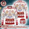 Elvis Presley Aloha American Eagle Jumpsuit Inspired Holiday Knitted Ugly Christmas Sweater