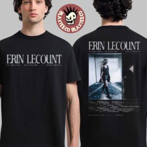 Erin Lecount La Lune Tour 2025 UK And Ireland And North America Schedule Dates Two Sided T-Shirt
