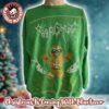Foo Fighters Big Logo Holiday Knitted Cream Ugly Christmas Sweater