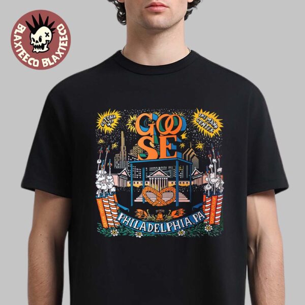 Goose Philadelphia PA 2025 Venue Tee At The Mann Center On October 4 2025 Unisex T-Shirt