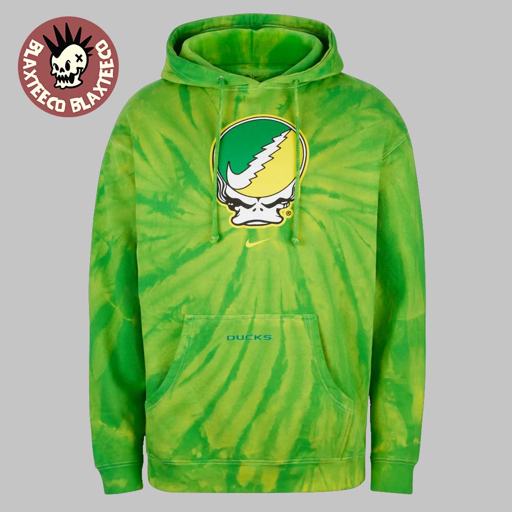 Grateful Dead X Oregon Ducks X Nike Steal Your Duck Tie Dye Hoodie Grateful Dead X Oregon Ducks X Nike Steal Your Duck Tie Dye Hoodie