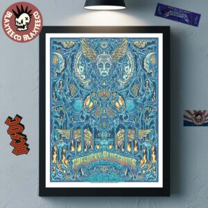 Greensky Bluegrass Kalamazoo Michigan 2025 Venue Poster At Wings Event Center On October 31 And November 1 2025 Poster Canvas