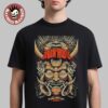 Guns N Roses San Jose Costa Rica 2025 Event Poster At Estadio Nacional On October 1 2025 The Samurai Mask Art Classic T-Shirt