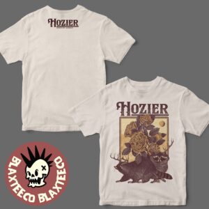 Hozier Las Vegas Nevada 2025 Event Show Tee At T-Mobile Arena On October 5 2025 Unreal Unearth Tour 2025 Two Sided T-Shirt