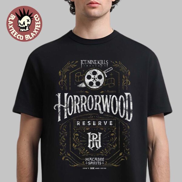Ice Nine Kills Horrorwood Reserve Black T-Shirt