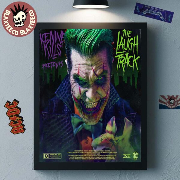 Ice Nine Kills Presents The Laugh Track The Joker Character Home Decor Poster Canvas