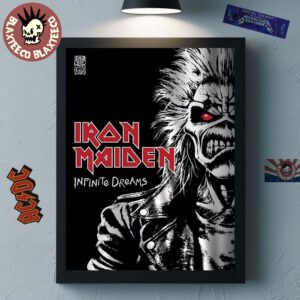 Iron Maiden Infinite Dreams The Official Visual History Home Decor Poster Canvas