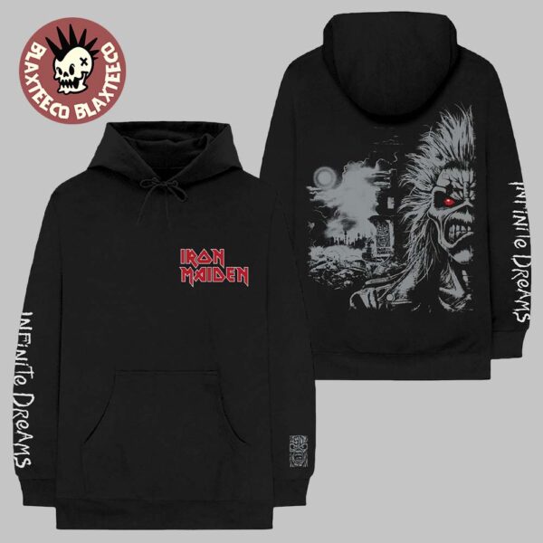 Iron Maiden Infinite Dreams The Official Visual History Unisex Hoodie