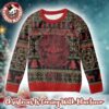 Iron Maiden Santa Eddie Variants Albums Style Retro Knitted Ugly Christmas Sweater