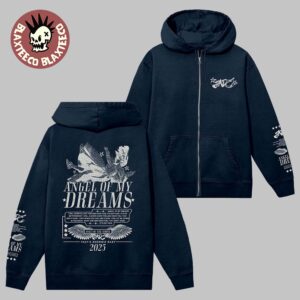 JADE That’s Showbiz Baby The Tour 2025 Merch Angel Of My Dreams Zip Up Hoodie