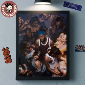 Khalid After The Sun Goes Down Album Cover Home Decor Poster Canvas
