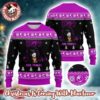 Kiss Merry Kissmas Rock And Roll Over Xmas Wreath With Funny Logo Santa Hat Ugly Christmas Sweater