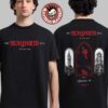 High On Fire Neue Zukunft Berlin 2025 Venue Poster On 28 October 2025 Two Sided T-Shirt
