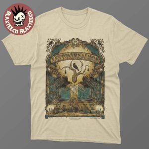 Leftover Salmon Baltimore Maryland 2025 Event Poster Halloween At Nevermore Hall On October 31 And November 1 2025 T-Shirt Leftover Salmon Baltimore Maryland 2025 Event Poster Halloween At Nevermore Hall On October 31 And November 1 2025 T-Shirt