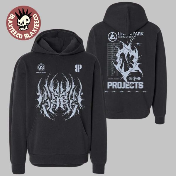 Linkin Park Brooklyn Projects 2025 Spider Black Hoodie