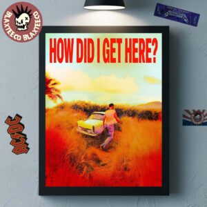 Louis Tomlinson How Did I Get Here New Album Cover Art Home Decor Poster Canvas