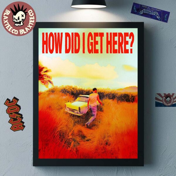 Louis Tomlinson How Did I Get Here New Album Cover Art Home Decor Poster Canvas