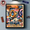 MOE Brooklyn New York 2025 Night 1 Venue Poster At Brooklyn Bowl On October 9 2025 Home Decor Poster Canvas