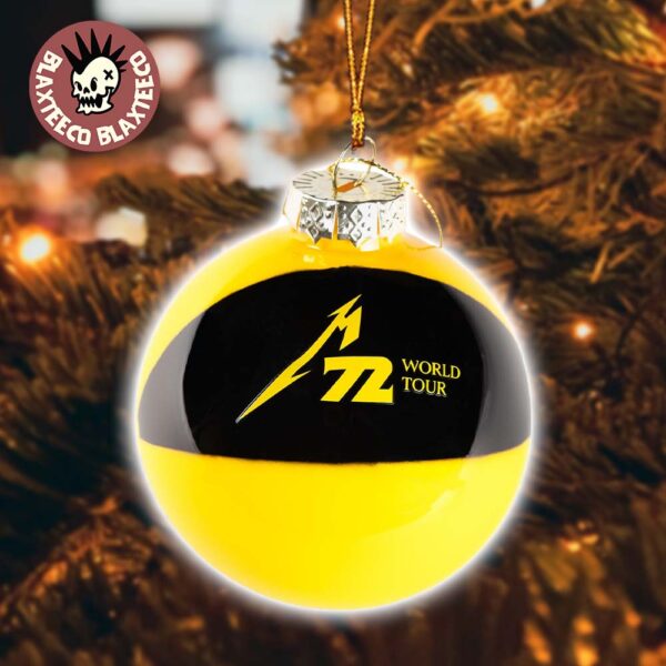 Metallica M72 Beach Ball Holiday Ornament Christmas Tree Decorations 2025