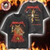 Metallica M72 Perth 2025 Pop Up Shop Tee By Ken Taylor For Australia At Optus Stadium On 1st November 2025 Retro Washed T-Shirt