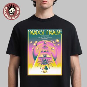 Modest Mouse Boston MA 2025 Gig Poster At MGM Music Hall At Fenway On October 15 2025 Unisex T-Shirt