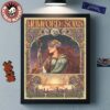 Mat Kerekes 10 Years Of Luna And The Wild Blue Everything North American 2026 Tour City Dates Poster Canvas For Home Decor