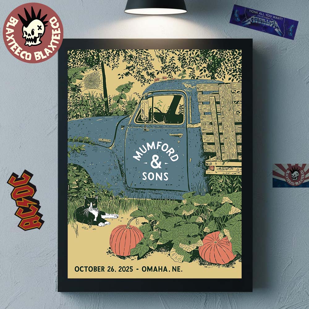 Mumford And Sons Omaha Nebraska 2025 Event Poster On October 26 2025 Home Decor Poster Canvas Mumford And Sons Omaha Nebraska 2025 Event Poster On October 26 2025 Home Decor Poster Canvas