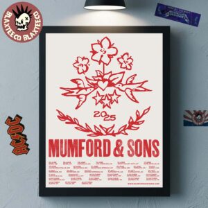 Mumford And Sons Rushmere North America Tour 2025 Schedule Dates Official Home Decor Poster Canvas Mumford And Sons Rushmere North America Tour 2025 Schedule Dates Official Home Decor Poster Canvas