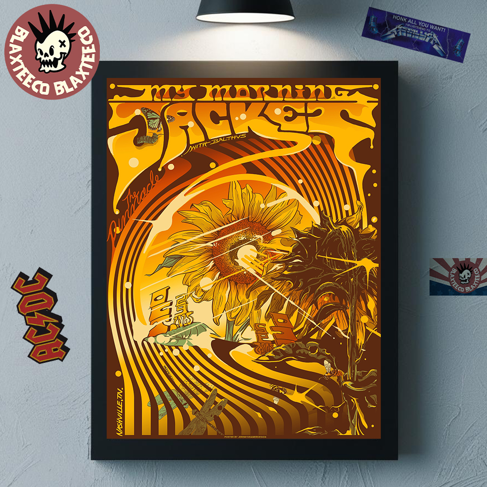 My Morning Jacket Nashville Tennessee 2025 Event Poster At The Pinnacle On October 29 2025 Librarian Inspired Decor Poster Canvas My Morning Jacket Nashville Tennessee 2025 Event Poster At The Pinnacle On October 29 2025 Librarian Inspired Decor Poster Canvas