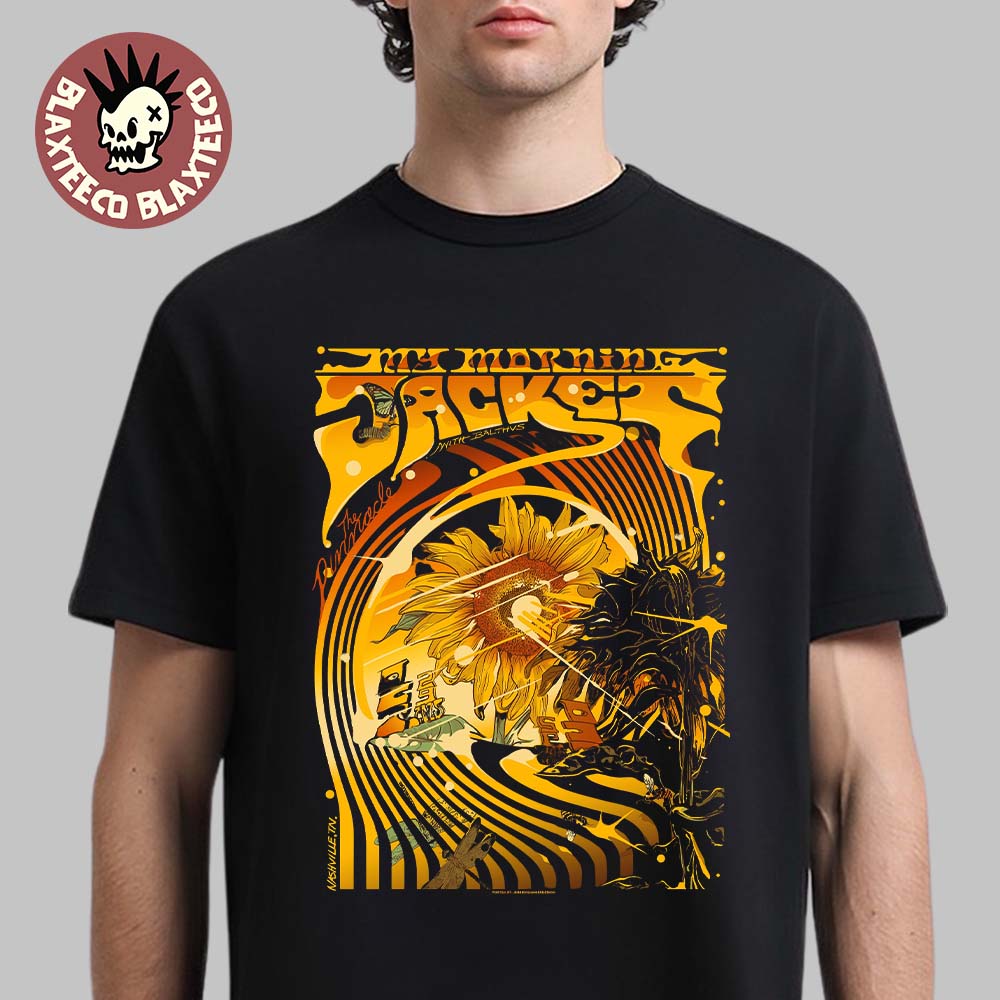 My Morning Jacket Nashville Tennessee 2025 Event Poster At The Pinnacle On October 29 2025 Librarian Inspired T-Shirt My Morning Jacket Nashville Tennessee 2025 Event Poster At The Pinnacle On October 29 2025 Librarian Inspired T-Shirt