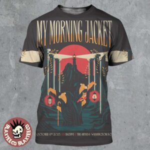My Morning Jacket Washington DC 2025 Event Poster At The Anthem On October 8 2025 All Over Print Shirt