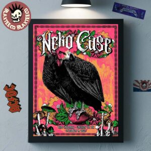 Neko Case Grundy CO Tennessee 2025 Event Poster At The Caverns On October 9 2025 Home Decor Poster Canvas