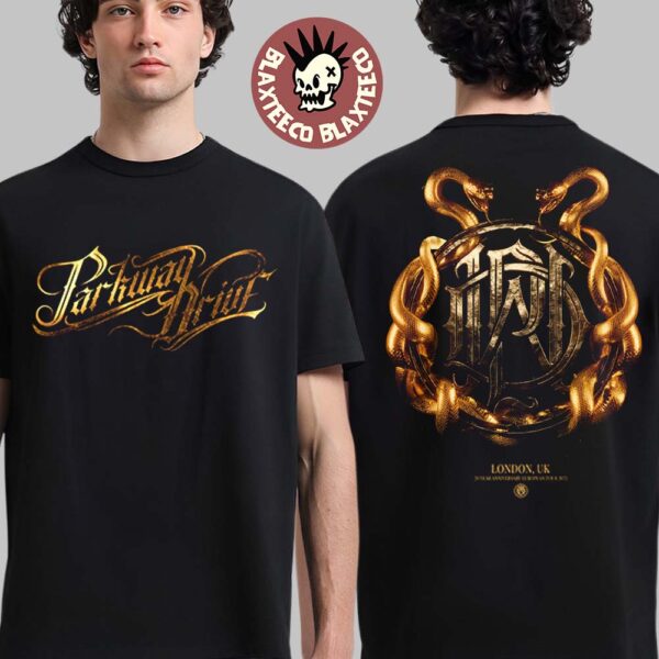 Parkway London UK 2025 20 Year Anniversary European Tour Pop Up Exclusive Tee On October 4 2025 T-Shirt